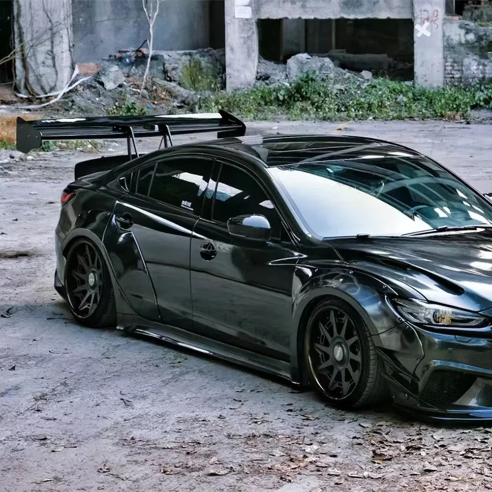 العالمي 172 سنتيمتر السيارات ثلاثية الأبعاد 3DI GT JDM سباق السيارات الجذع ألياف الكربون الجناح الخلفي المفسد