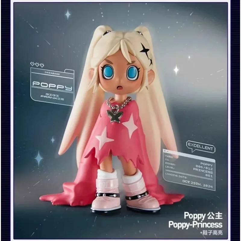 POPMART Original melocotón antidisturbios pequeño melocotón en cargando serie exquisita y linda caja ciega regalo de cumpleaños sorpresa