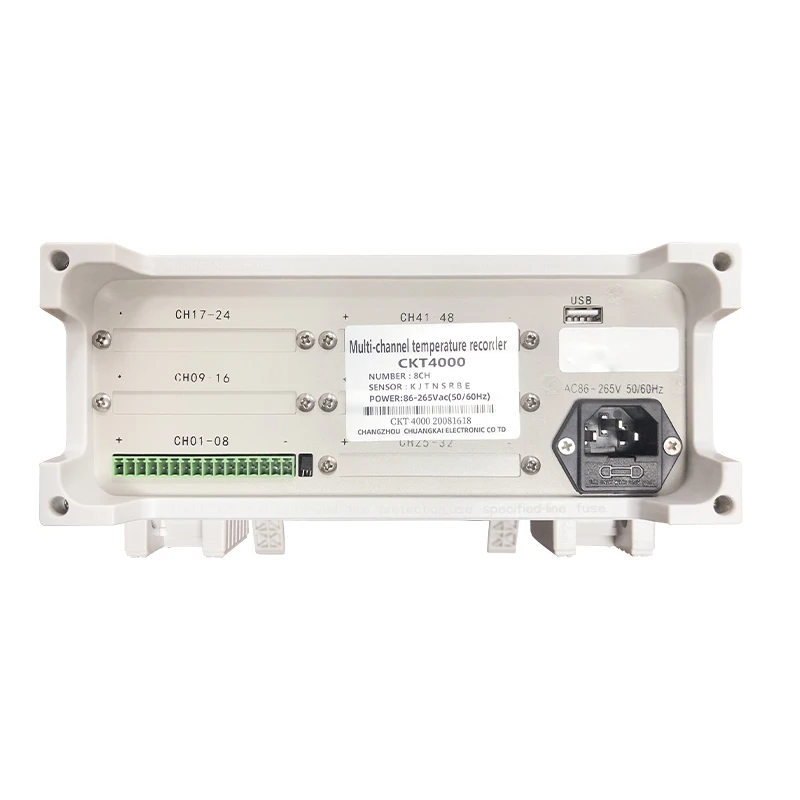 Chuangkai CKT4000-8 Multi-channel Temperature Data Logger Recorder CKT4000-16/CKT4000-24/CKT4000-32/CKT4000-40/CKT4000-48 - Image 2