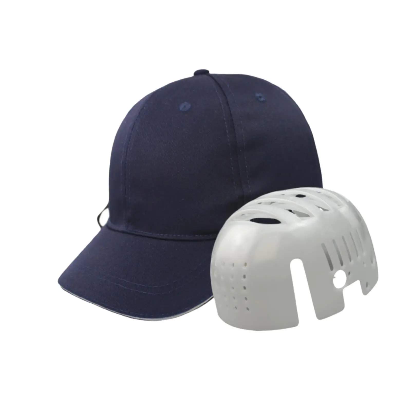 Breathable Baseball Bump Cap Safety Helmet Adjustable Headguard for Workshop Factory Warehouse Protective Wear