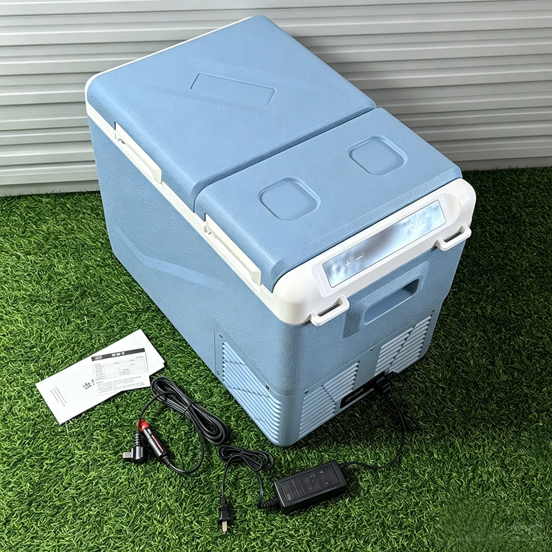 Portable car refrigerator Large capacity ultra-fast refrigeration  car and home dual-purpose camping refrigerator freezer