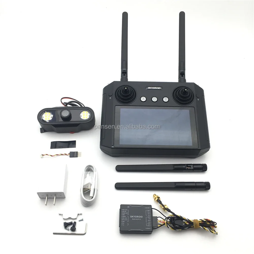 Skydroid H12 Remote Controller With 2.4GHz 1080P Digital Video Data Transmission Telemetry Transmitter 12 Channel