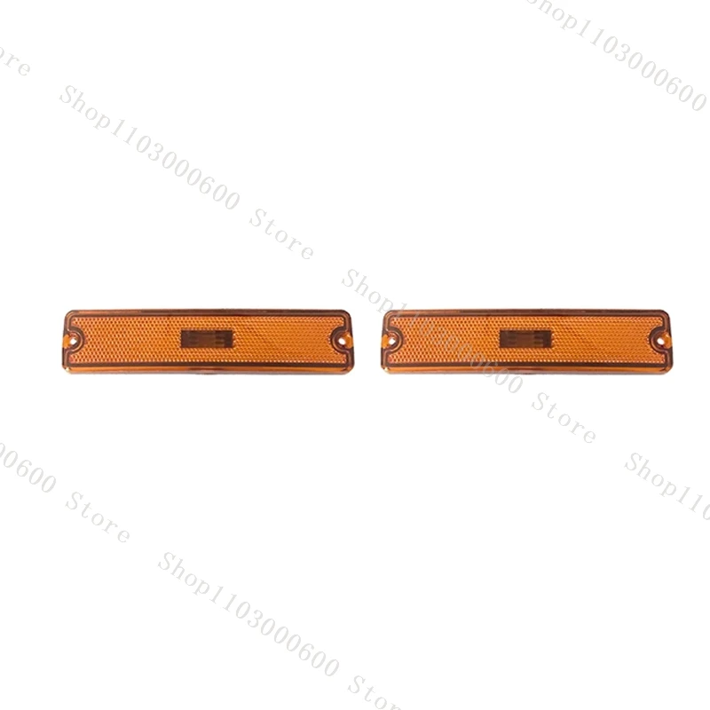 Dla Jeep Wrangler YJ 1987 1988-1993 1994 1995 bursztynowa soczewka przedniego zderzaka boczne światło kierunkowskazu55055020AD55055020AE — zdjęcie 5
