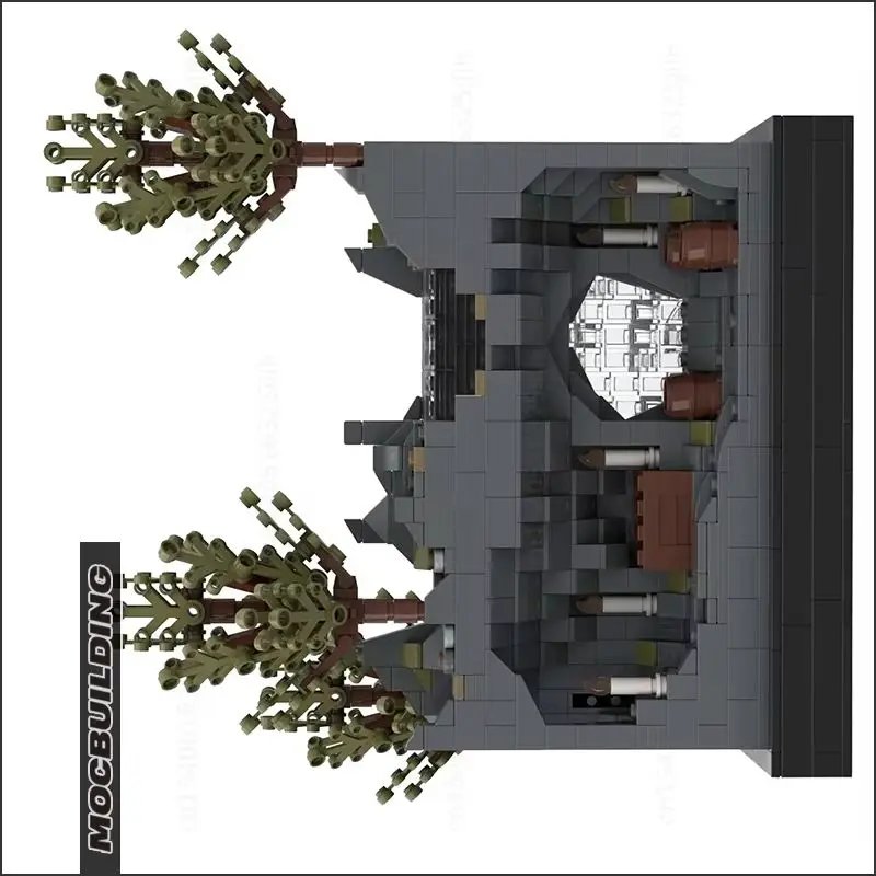 Movie Scence UCS Collection The Forbidden Pool MOC Building Blocks DIY Assembly Technology Bricks Creative Toys Xmas Gifts