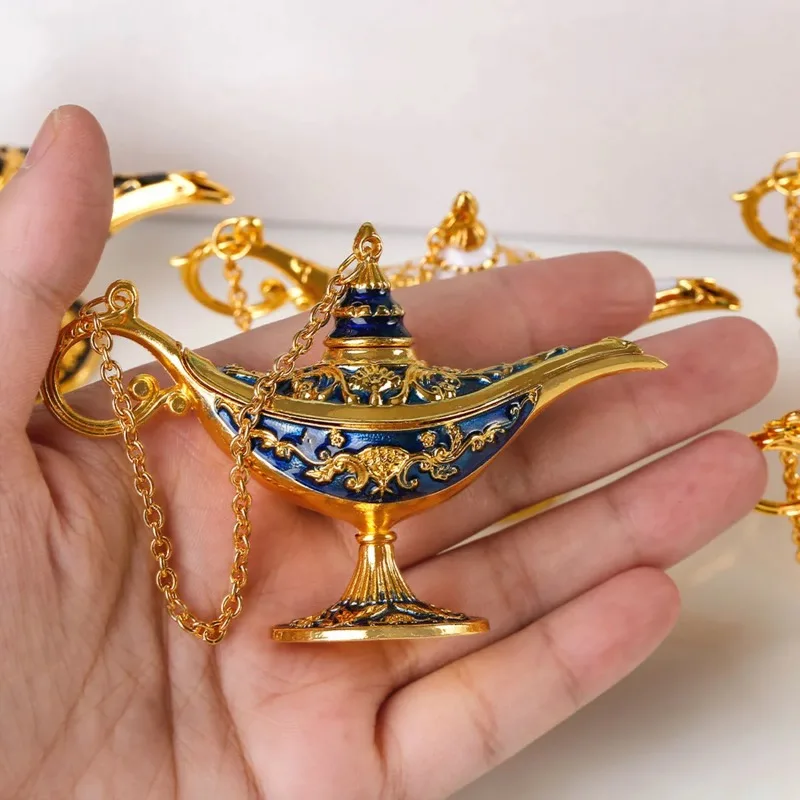 Aladdin European  Vintage Home Russian Lamp Metal Decoration Crafts Home Decoration