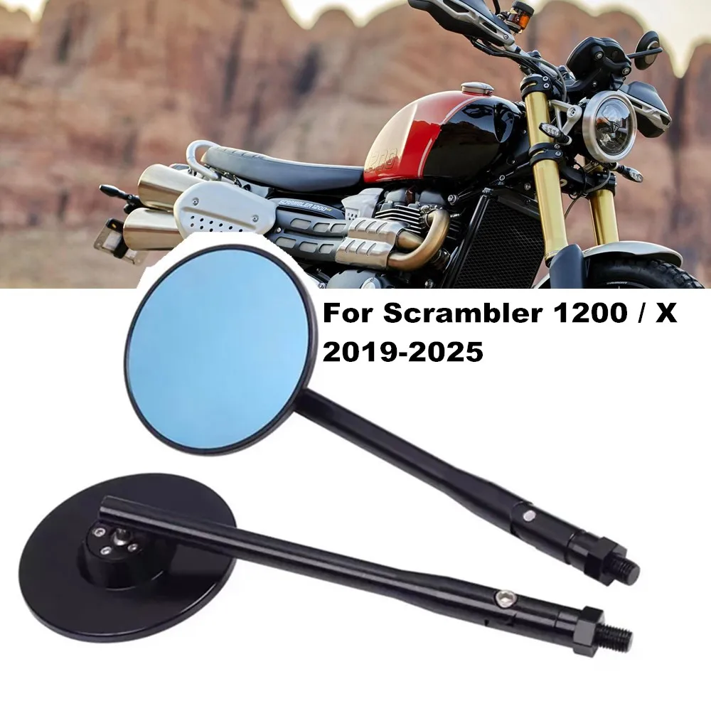 

Для Scrambler 1200 XE/XC/X Scrambler 1200XE 1200XC 1200X 2019-2025 зеркало заднего вида для мотоцикла, зеркало заднего вида с ЧПУ