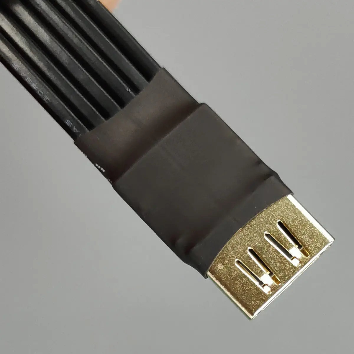 ADT HDMI2.0 2.1 male to female built-in flat thin video extension cable supports 2K/240Hz 4K/144