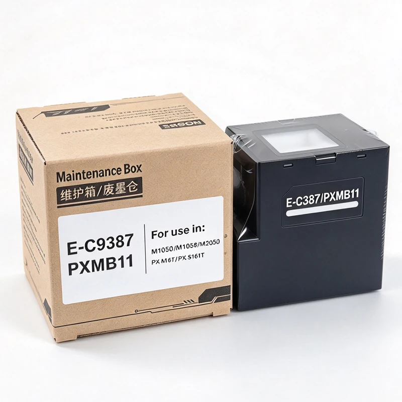 1pcs~10pcs C12C938731 C9387 PXMB11 Maintenance Tank Box Compatible for EPSON M1050 M1058 M2050 PX-S161T PX-M161T Printers INK