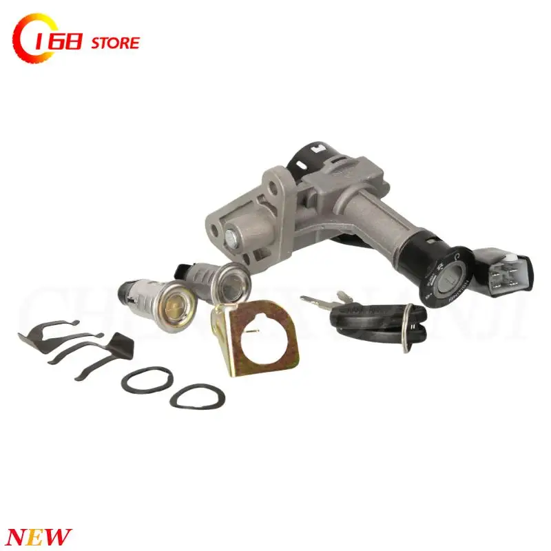 Exclusively Crafted Motorcycle Scooter Ignition Switch Lock Set for GY6150 Engine Models