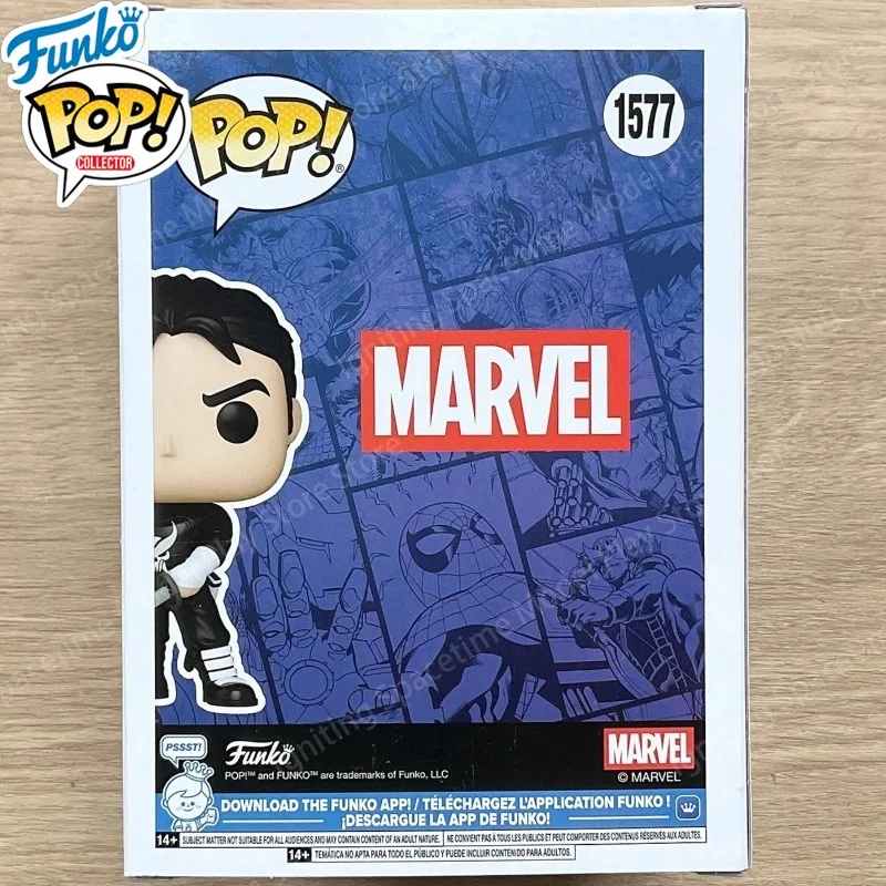 Funko Pop Marvel Punisher #1577 with Sword 2026 Spring Convention Exclusive Vinyl Collectible Figure Desk Decoration for Fans - Image 3