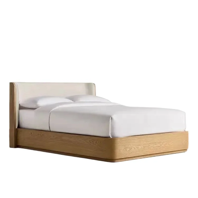 American solid wood oak children's bed French retro simple modern north lying boy and girl bed