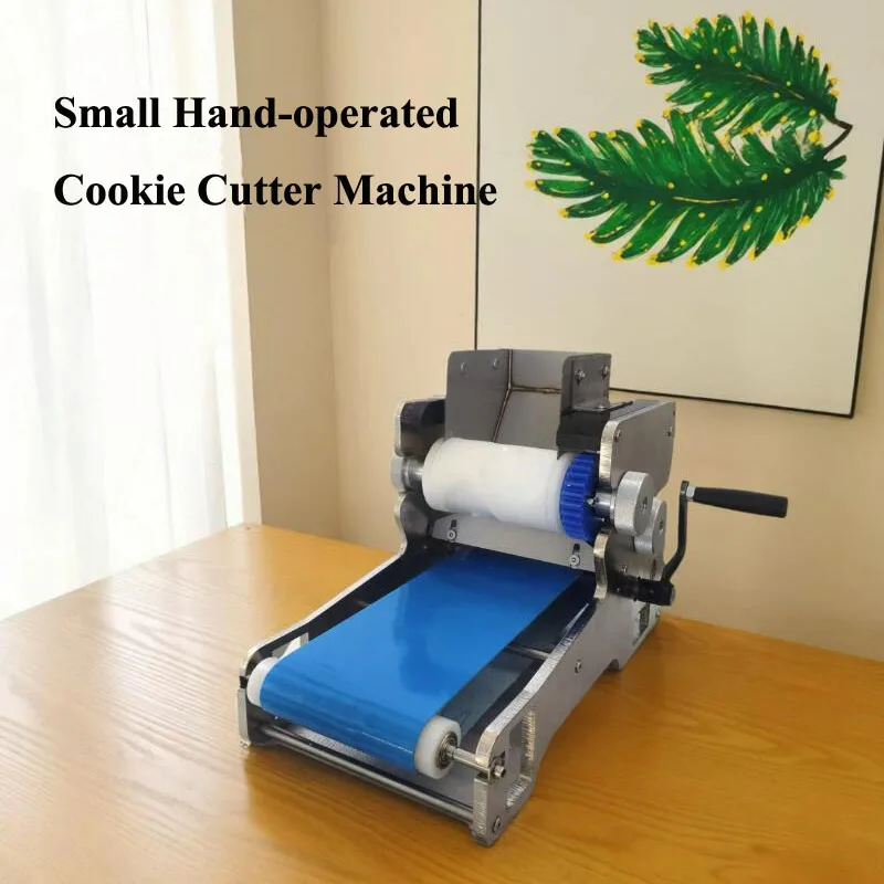 Manual Operated Cookie Making Machine Customizable Molds Cartoon Cookie Machine Commercial Hand Crank Cookie Cutter Machine