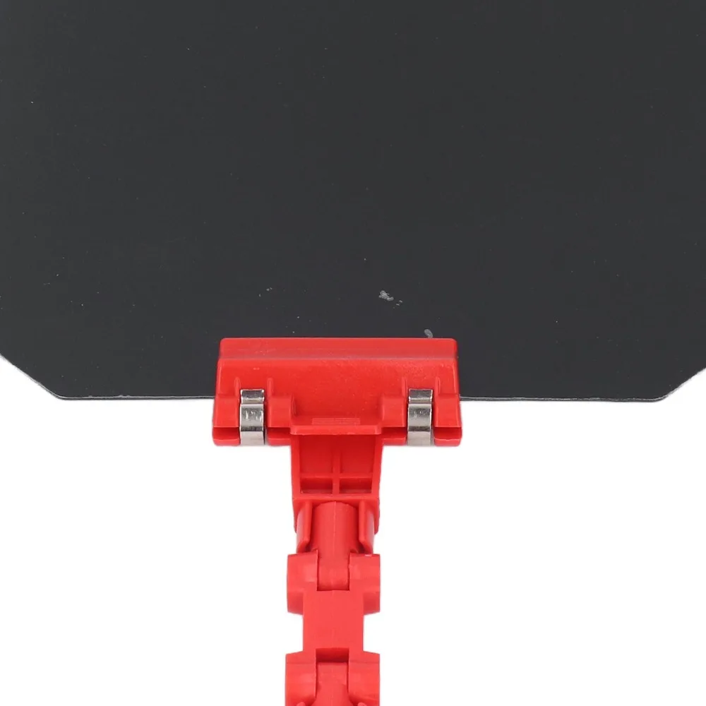 6pcs 360°Adjustable Welding Blackout Panel High-Hardness Plastic Clip-On Clip On Welding Panel Red Portable Welding Panel
