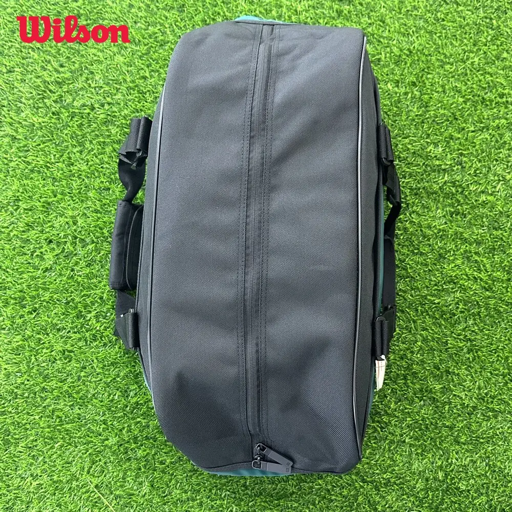 Wilson Blade Super Tour v9 2024 Smaragdgrüne kleine Reisetasche Tennisschlägertasche Court Tournament Tennistasche Max für 2-teilige Schläger