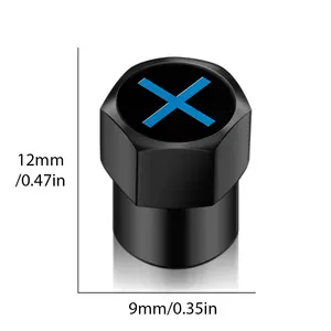 Auto Reifen STEM Air Cover, Auto Wheel Accessoires Reifen, Universal for Game Button -Etikett, Autostil, 4PCS 8 Hauptverkäufe Aston Martin - №4