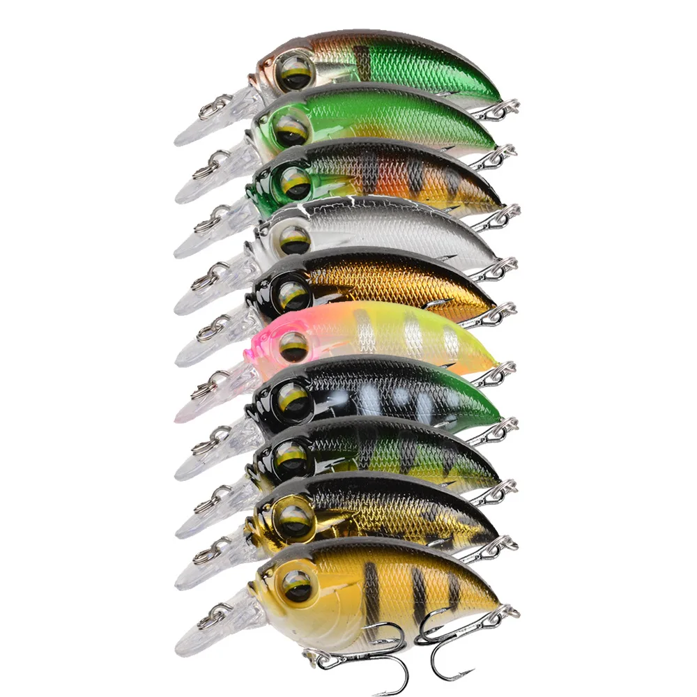 1 Stück Floating Rock 'n' Roll Chub-Köder, 6 cm/8,5 g, künstlicher Köder, scharfer Dreifachhaken, Salzwasser-Angelausrüstung und Zubehör – Detail 18