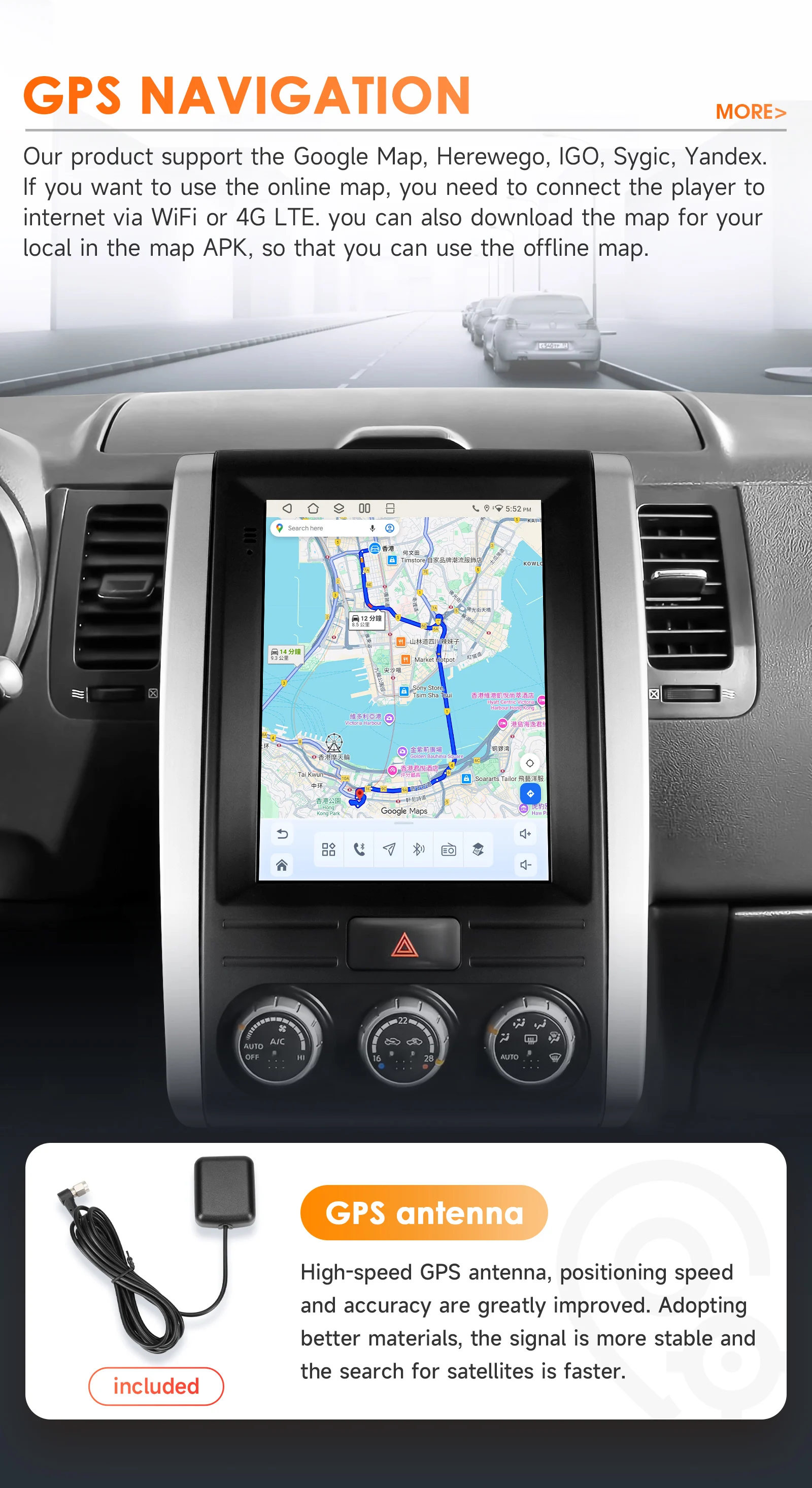 9,7-Zoll-360-Grad-Kamera Android 14 Autoradio für Nissan X-Trail 2 T31 MX6 2007-2015 Multimedia-Videoplayer 6115 4G 8-Kern Carplay – Detail 34