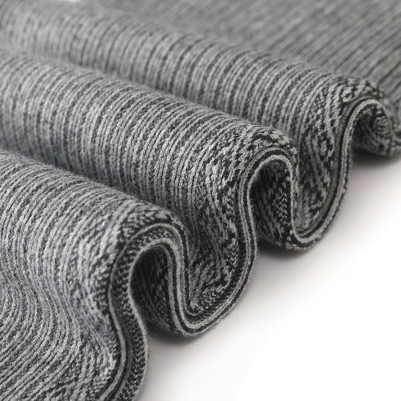 Pants Men's High Waist Pants Autumn Winter New Casual Knitted Leggings Warm Fashion High Quality Wool Thick Man Pant