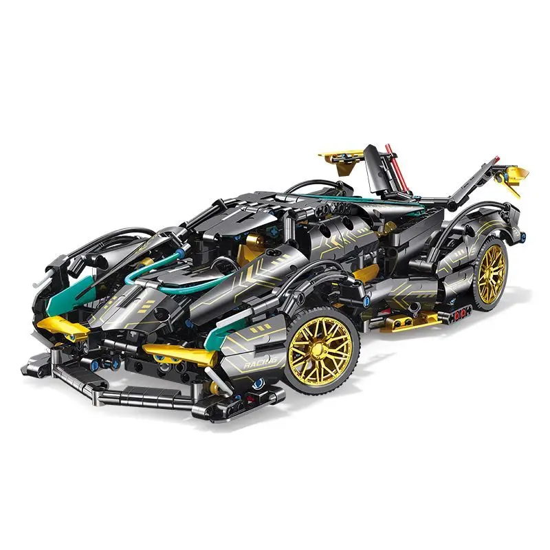 Technical Porscheed 911 Super Speed Racing Car Building Blocks High-tech Vehicle Model Assemble 42096 Bricks Toy For Kid Gifts