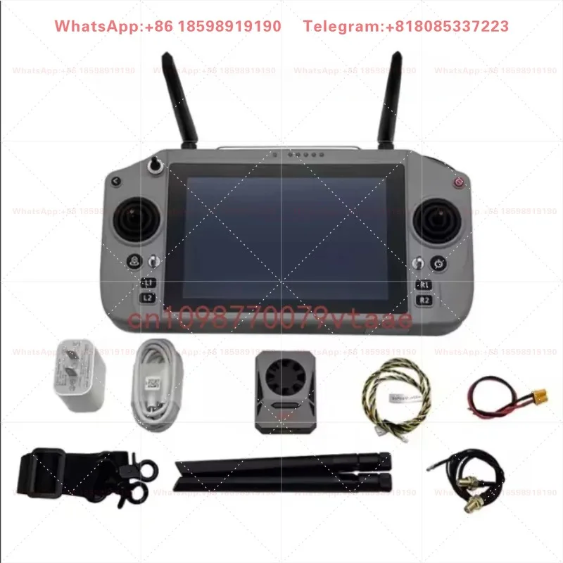 2026 Skydroid G20 Remote Control 2.4/5.8gHz Dual Frequency 1080p High-definition Display Screen 30km Image Transmission