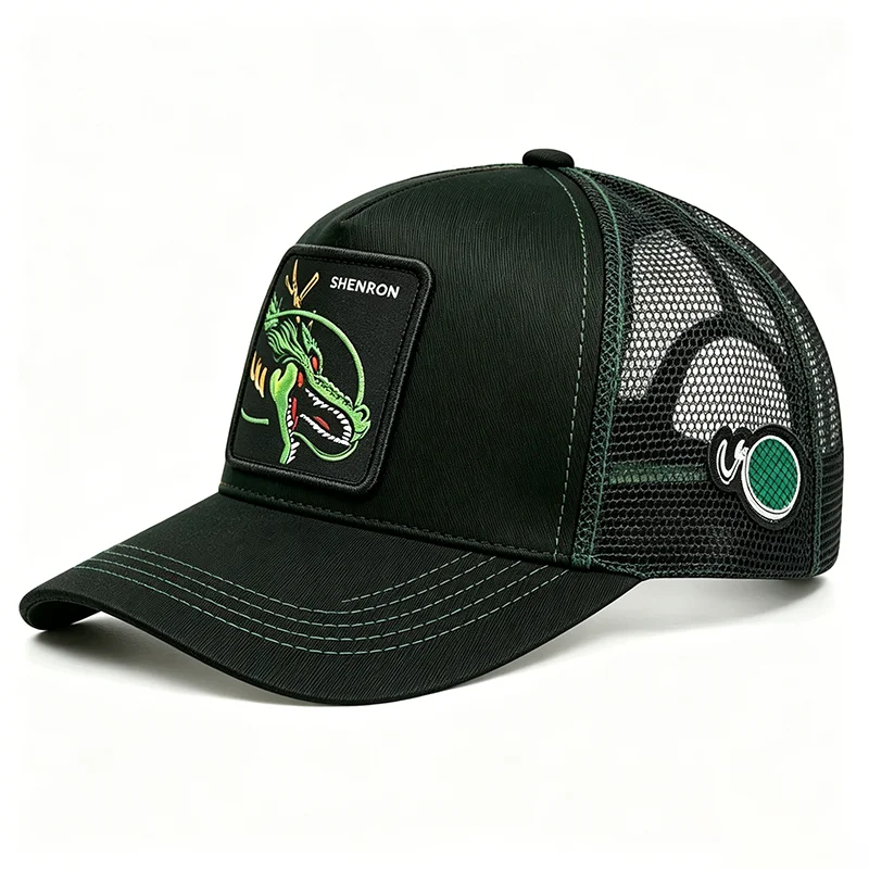 Anime Cartoon Men's and Women's Baseball Caps Fashion Trend Baseball Caps Outdoor Summer Sun Block Visor  Truck Driver Net Cap