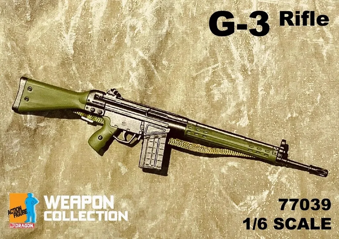 

Big Sales 1/6th DML 77039 Toys Model G3 Weapons Clips PVC Material About 17CM Not Real For 12" Doll Figure Collectable DIY