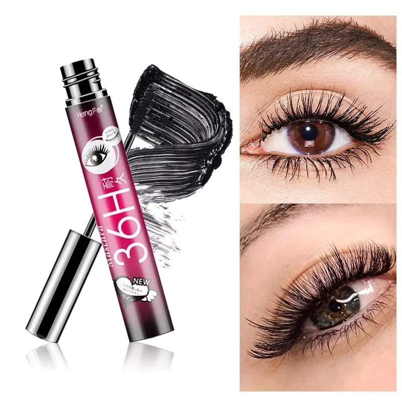 High Qualit 36H Waterproof Smooth Lengthening Volumizing Defining Long Curl LashesNatural Thick Holding 4D Makeup Black Mascara