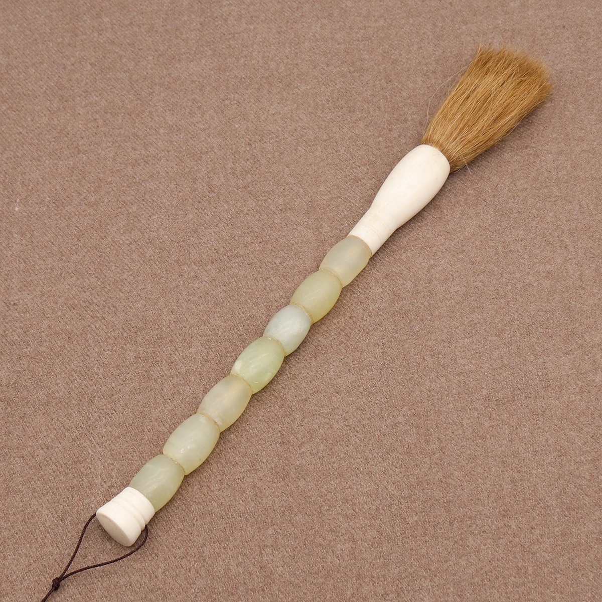 Decorative calligraphy brush, quality jade brush, home decoration, table accessory