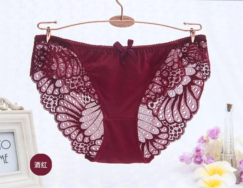 Underwear women Lace sexy Panties sexy lingerie ropa mujer ropa interior mujer Briefs Plus Size ropa interior mujer lenceria 3XL