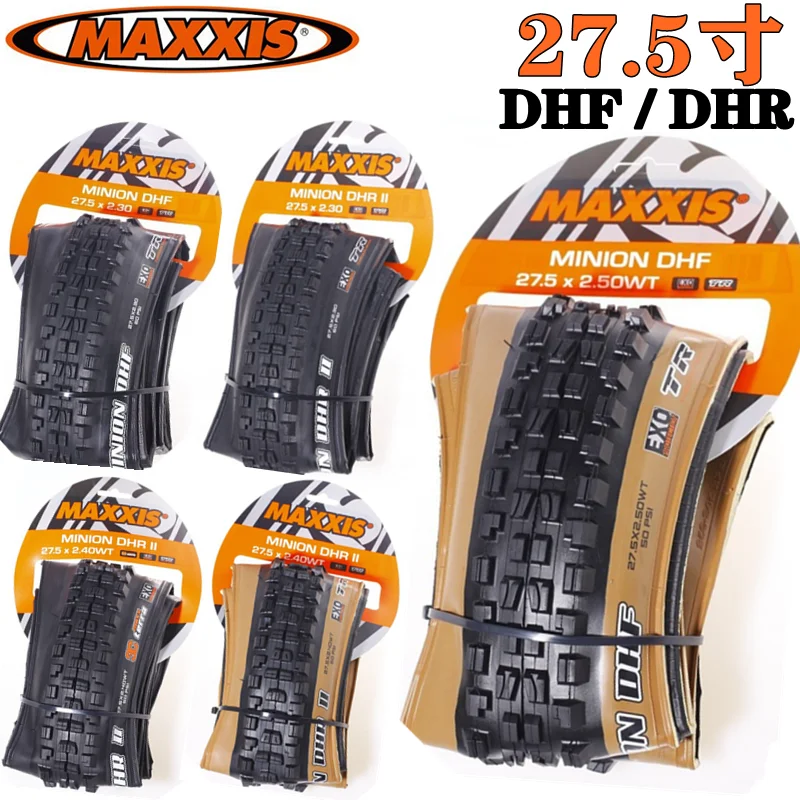 MAXXIS MINION DHF(M301RU) TUBELESS foldable folding DOWNHILL bicycle tire of bike mountain bike 26x2.3 27.5x2.3 29x2.3 29x2.5