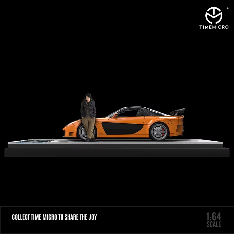 TimeMicro TM 1:64 Fast & Furious Supra A80Z/RX-7 Veilside Alloy Car Model