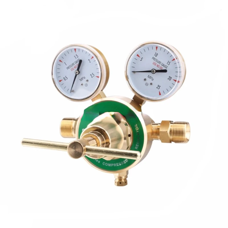 

High Flow Brass regulator, Oxygen/Argon/ Nitrogen/Acetylene/Gas Industrial Regulator for gas welding cutting torch