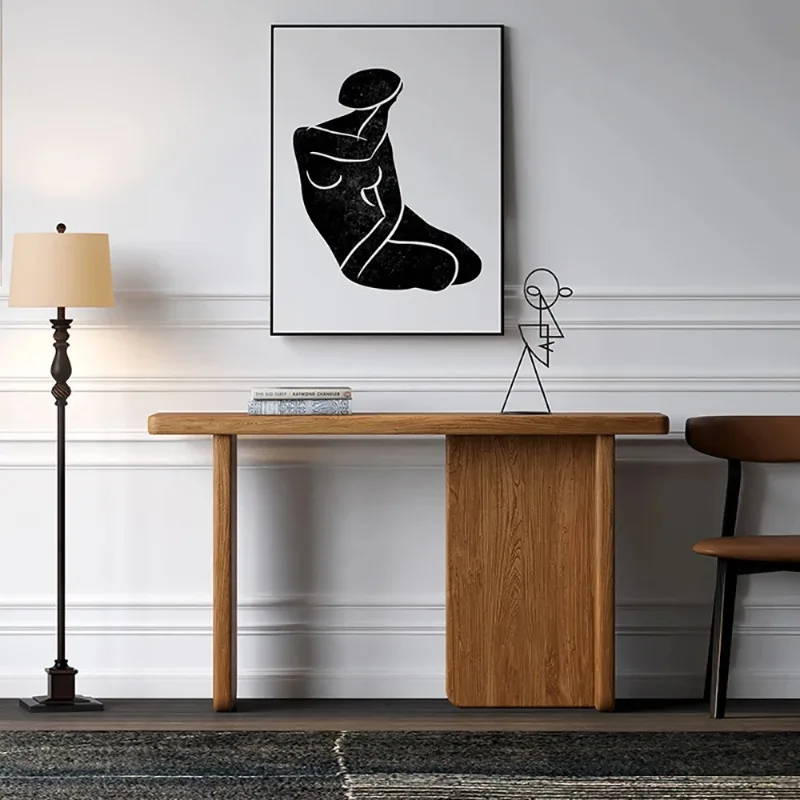 Modern Minimalist Console Table Classic Vintage Trendy Aesthetic Console Table Design Elegant Wohnzimmer Tisch Furniture