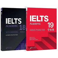 English Ielts 18/19 Academic Speaking Listening Reading Writing Study Book Workbook Authentic Practice Tests