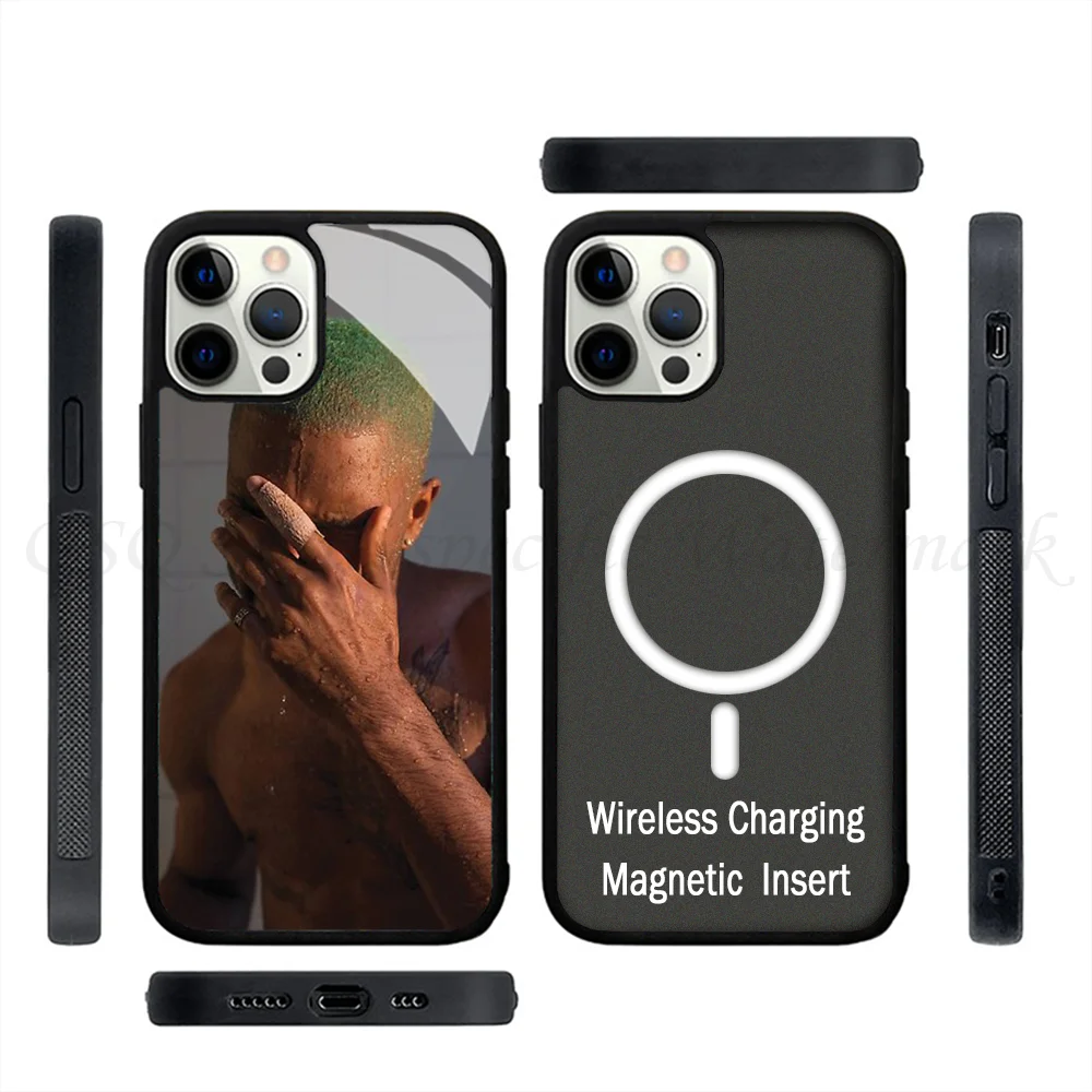 Frank Blond Ocean Phone Case Strong Magnetic For IPhone 15 14 13 Pro Max 11 12 Mini Alex