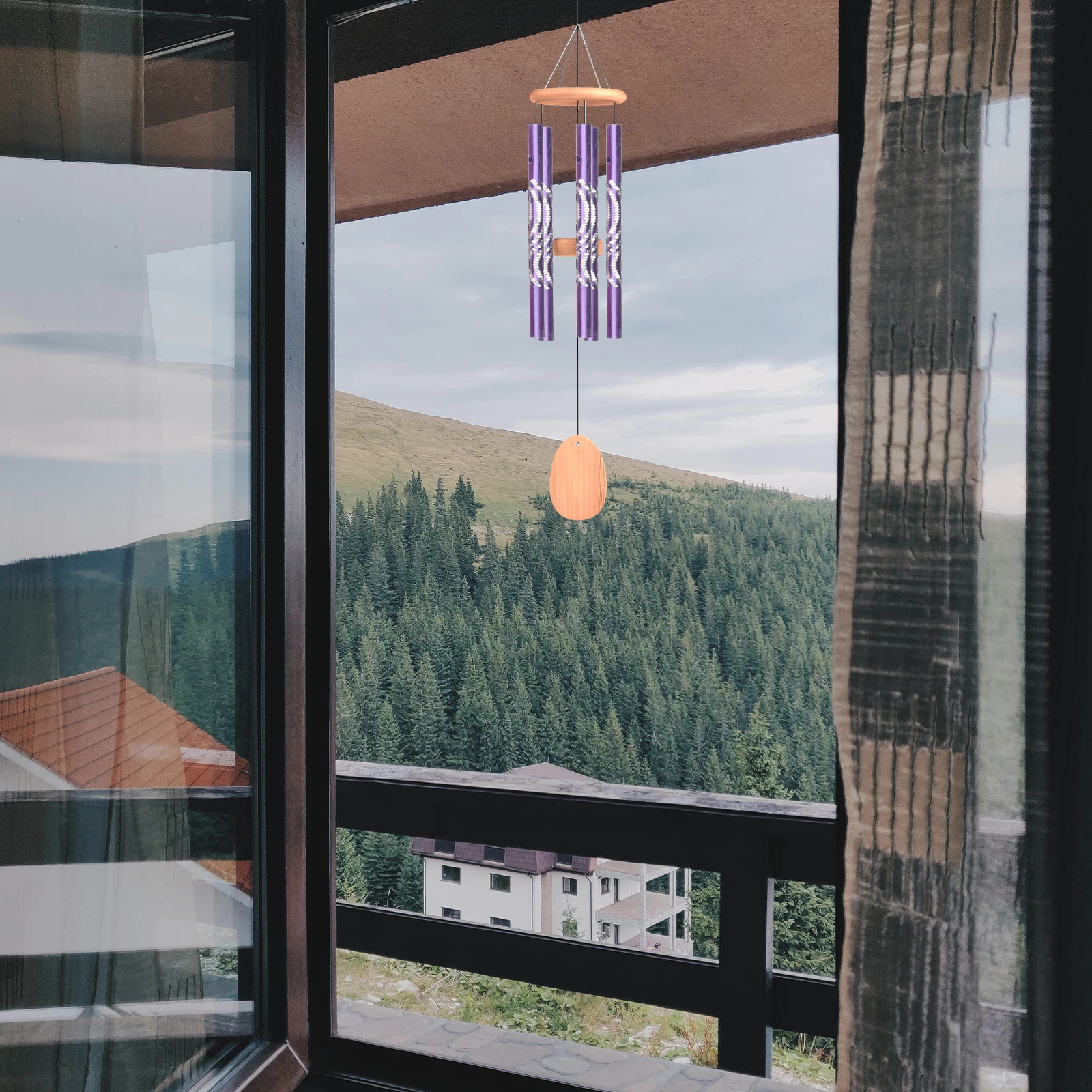 

90Pcs Metal Aluminum Wind Chime Tubes Replacement DIY Outdoor Wind Chime Accessories for Garden Patio Decoration Relaxation