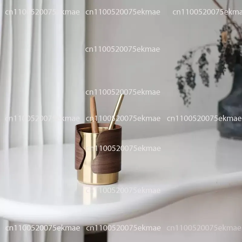 Storage Box, Pen Holder and Decorative Container for The Living Room, Home Office or Study