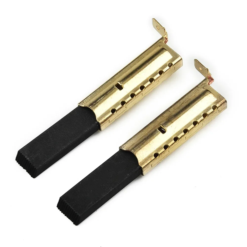 2Pcs/set Carbon Brushes With Inserts For Beko Washing Machine Motor WMB61021W WM5100W WKD75125 Carbon Brushes