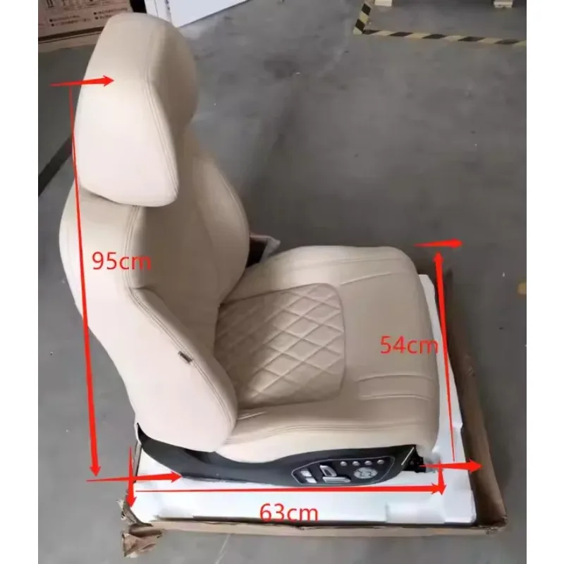 

X Car Interior Accessories Luxury Front Leather Driver And Passenger Seats Car Seats Electric Motors Adjustable Electric Seats