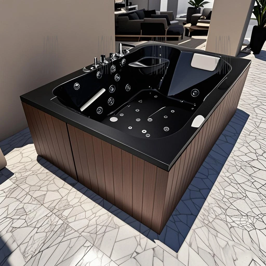 Outdoor 2-person Bathtub Whirlpool Jacuzziss Hot Tubs Outdoor Spa Pools Outdoor Spa Hot Tub Sexy Massage