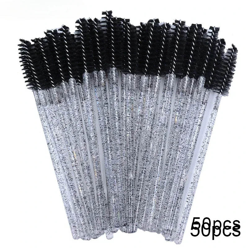 100 pz Spazzole Per Ciglia Usa E Getta Spoolies Micro Lash Mascara Bacchette Pettini All'ingrosso per Estensione Delle Ciglia Trucco Strumenti Cosmetici