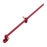 Vlag Adjustable Drawing Circle Ruler,Aluminum Compass Scribe Center Finder,Woodworking Fixed-Point Circle Line Gauge