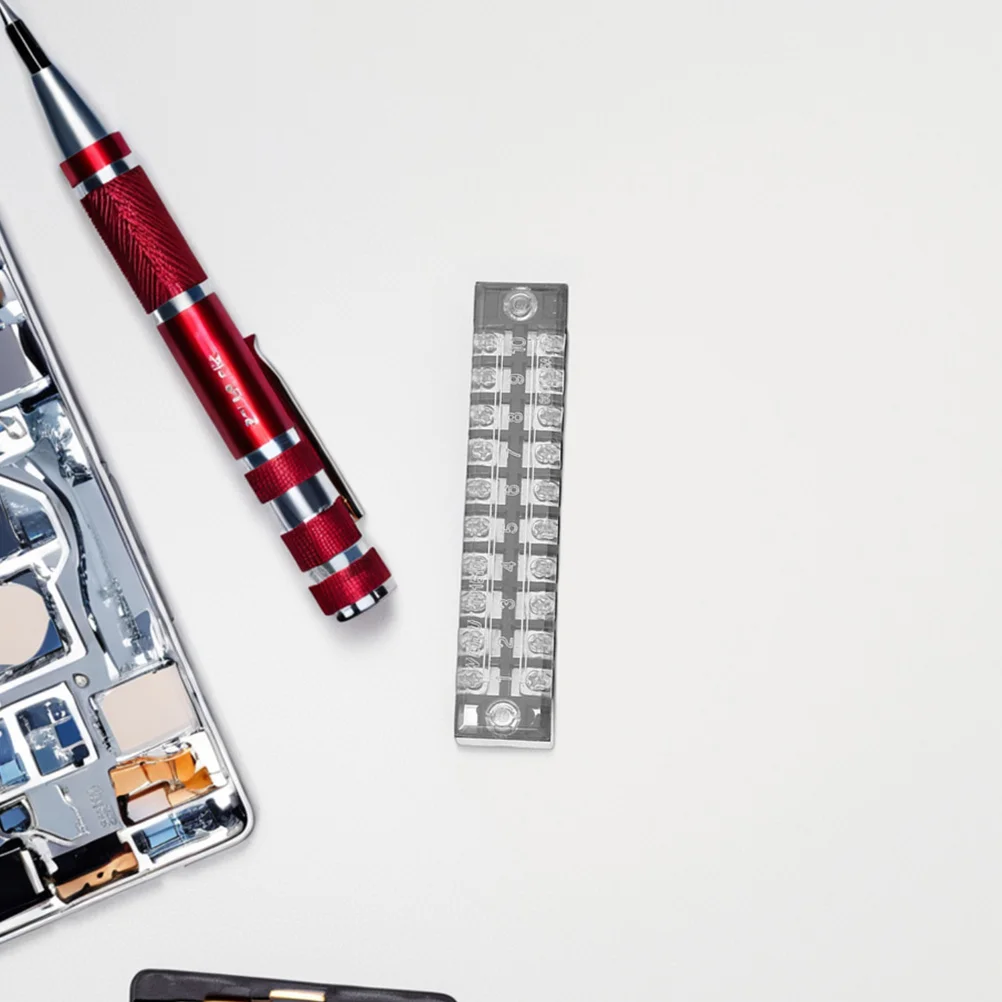 

5Pcs -1510 Fixed Terminal Block Robust Construction Stable Circuit Connections Wide Usage Home Industry Construction