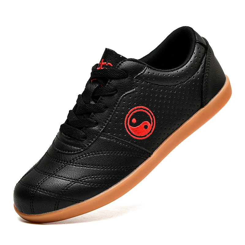 

Кожаная поверхность, обувь для тай-чи, противоскользящая мягкая спортивная обувь для боевых искусств, квадратная спортивная обувь для танцев и отдыха для мужчин и женщин