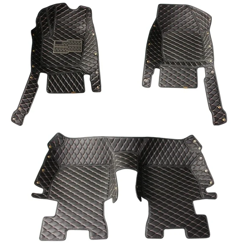 Black mat 4d 5d 7d 9d luxury floor protection car mat