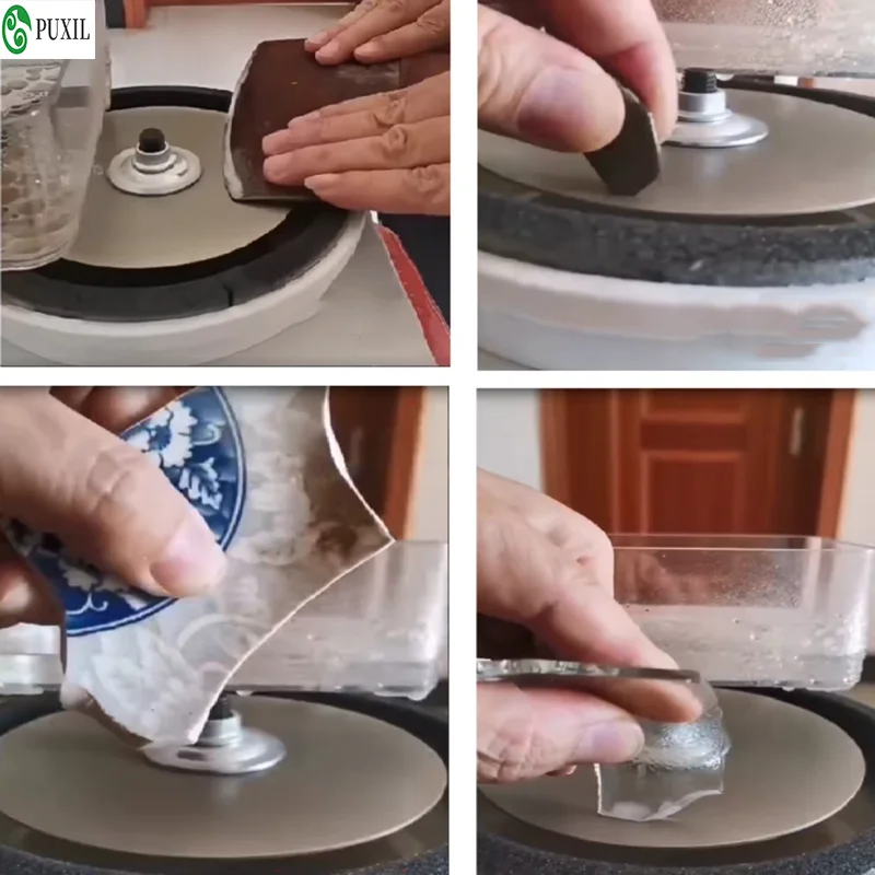 Portable sharpener/lapidary (water-cooled), electric flat grinder-125mm diamond grinder