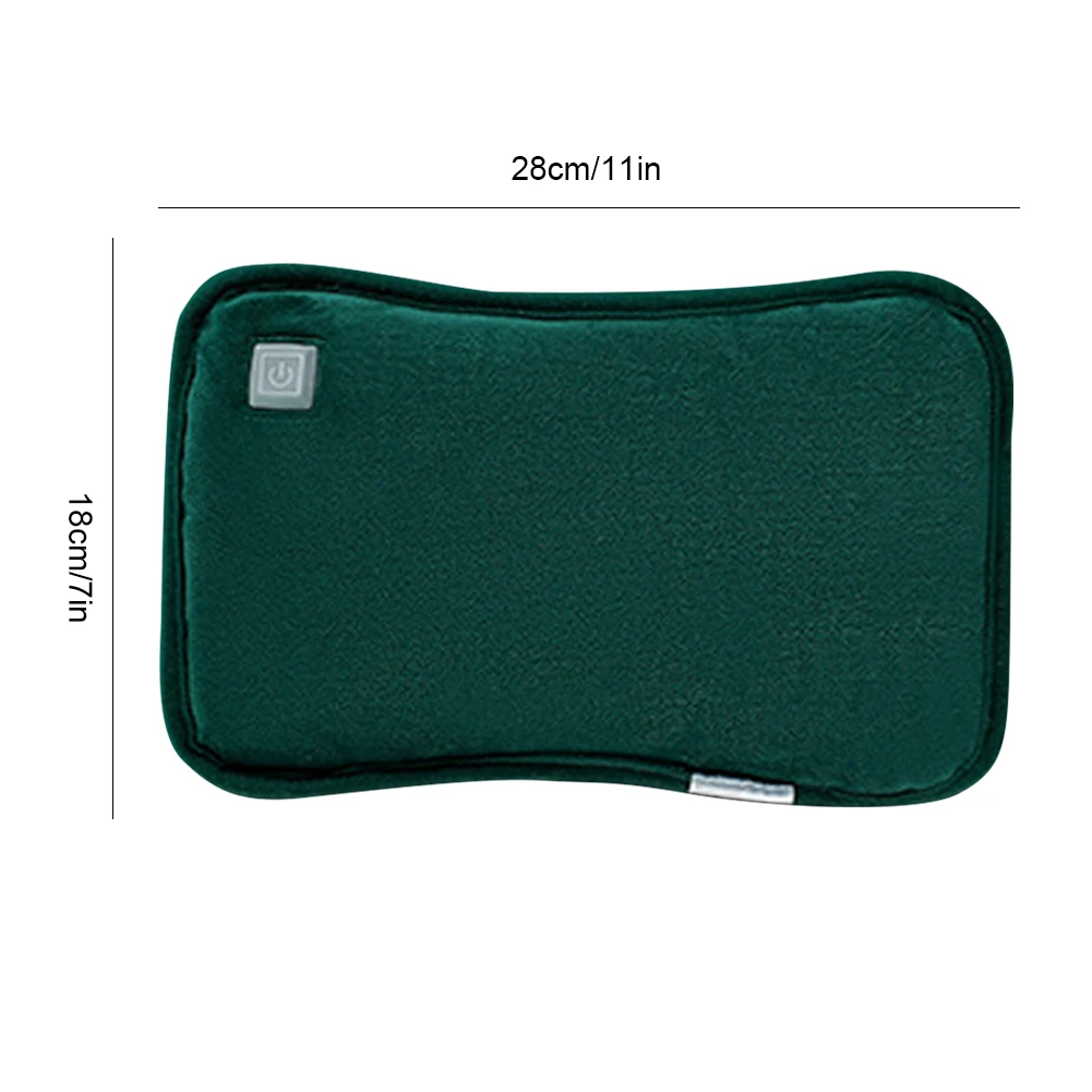 Electric Hot Bag Electric Hot Water Bag Hot Water Bottles Hand Warmer Winter Soft Plush Charging Rechargeable Warm Hand Pocket