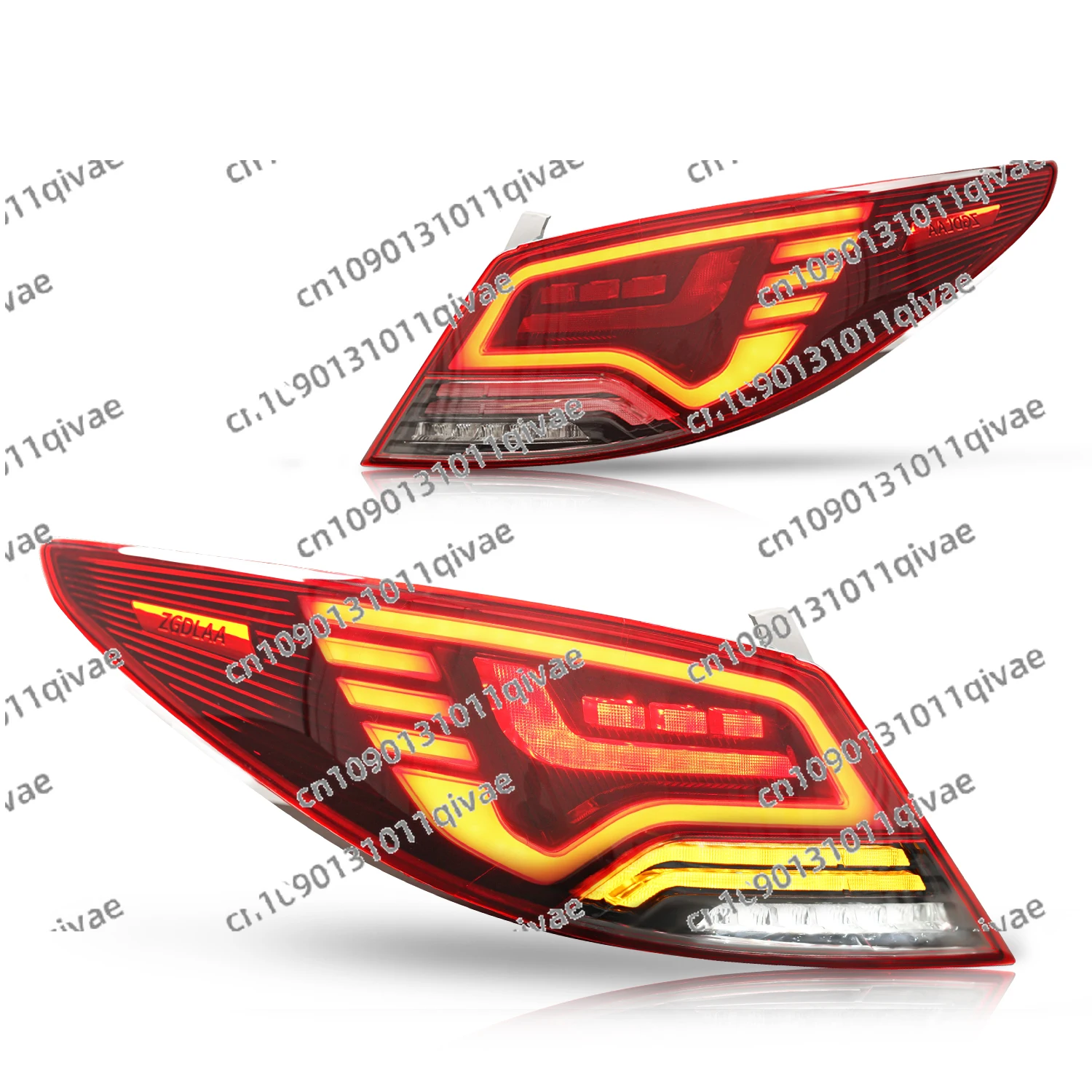 

Archaic New Modified LED Solaries Rear Lamp With Dynamic Sequential Turning Signal For Accent Verna Taillights 2010-2013