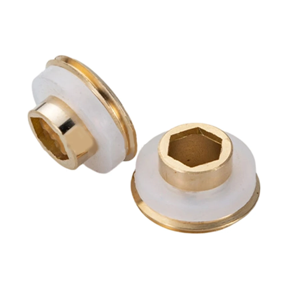 Brass Quick Seal Gasket for Water Pipes Compatible with 1/2 inch and 3/8 inch NPT Threaded For Plumbing Fittings