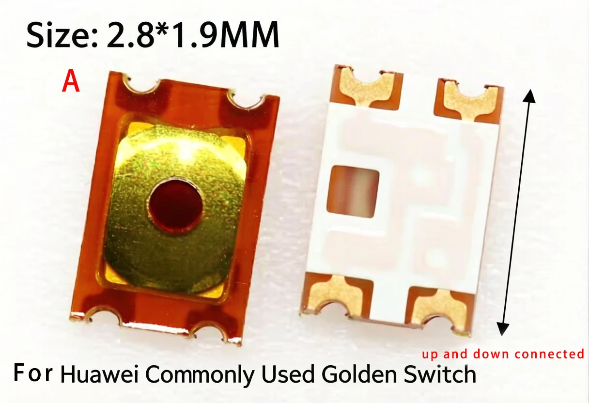 5pcs For OPPO R9 R11/Huawei P7 MATE7  Android mobile phone Switch and power button side key internal volume key spring contact